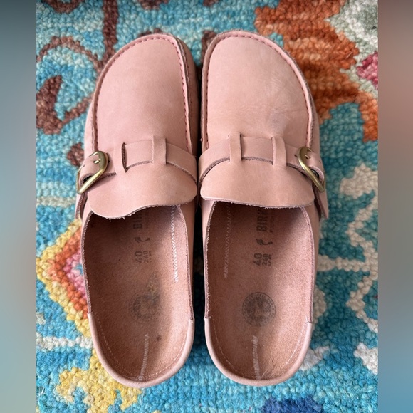 BIRKENSTOCK Buckley Pink Leather 40 (9). Barely worn, excellent condition! - Picture 2 of 5